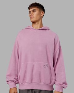 Sweat-shirts à capuche unisexes tendance Losefit de haute qualité, design streetwear personnalisé, imprimés surdimensionnés en coton pour hommes - Product Image 2