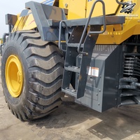 Chargeuse sur pneus Komatsu WA470 de 24 tonnes, grande chargeuse frontale lourde, moteur SAA6D125E5, chargeuse sur pneus japonaise d'occasion pour travaux de construction et carrière