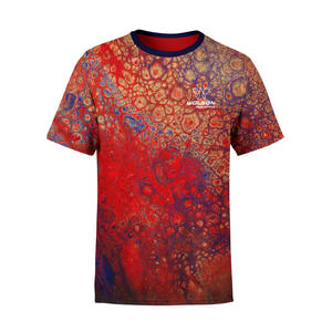 Evertop เสื้อยืดโพลีเอสเตอร์ขนาดใหญ่พิมพ์ลาย3D ออกแบบได้เองสำหรับฤดูร้อนผลิตจากผู้ผลิต OEM โพลีเอสเตอร์100% - Product Image 2