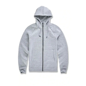 Sudaderas cálidas informales con cremallera para hombre, conjuntos de dos piezas, chaqueta con cremallera y pantalones, chándales para hombre hechos en Pakistán - Product Image 2