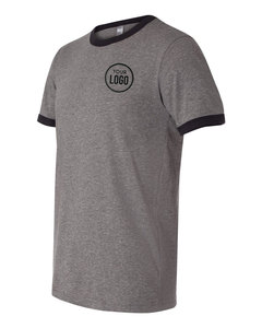 เสื้อเชิ้ตแขนสั้นสำหรับผู้ชายและผู้หญิงสำหรับแบรนด์เสื้อยืดผ้าฝ้าย100% ป้องกันริ้วรอยหลวมพอดีตัว3604 - Product Image 6