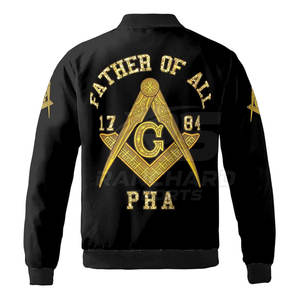 Chaqueta Masónica Bordada de Algodón y Poliéster para Ceremonias de Logia, Chaqueta Masónica para Hombre - Product Image 3