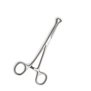 Fórceps de agarre Babcock Manual de acero inoxidable de alta calidad 13,5 cm agarre de tejido no magnético cirugía General certificada ISO - Product Image 6