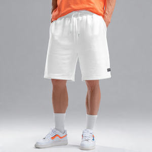 Conjunto de Pantalones Cortos Deportivos de Dos Piezas para Hombre, Estilo Urbano, Ecológicos, Transpirables, con Forro Polar de Poliéster/Algodón - Product Image 6