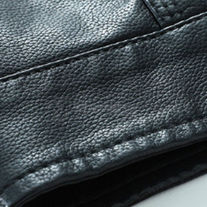 Veste en cuir pour homme, nouvelle mode, coupe-vent, très vendue - Product Image 6