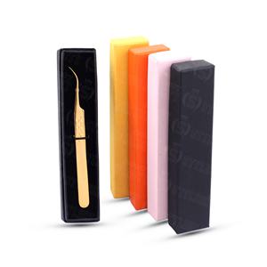 Professional <b>Beauty</b> <b>Tools</b> for Wholesale Private Label <b>Eyelash</b> Tweezers with Box Packaging Reusable Compact Custom Design - Product Image 1