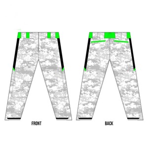 Pantalon de baseball unisexe personnalisé par sublimation, grandes tailles, impression de logo sur mesure, pour équipe, séchage rapide, respirant, antibactérien, 100% personnalisable - Product Image 4