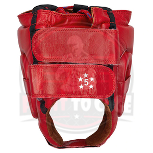 Protège-tête de boxe en cuir PU, protection intégrale du visage, ajustement réglable, absorption des chocs, protège-dents confortable à grande ouverture, qualité supérieure - Product Image 3