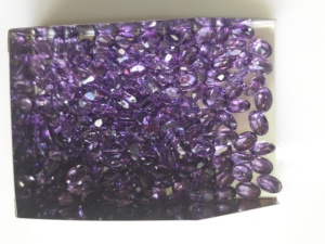 Améthyste africaine naturelle 6x4MM, coupe ovale, pierre précieuse en vrac de la meilleure qualité pour la fabrication de bijoux - Product Image 6