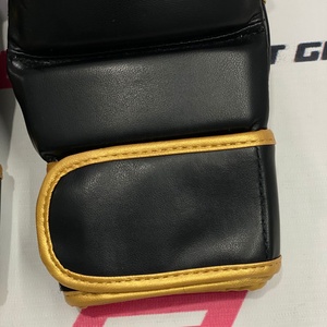 Guantes de Boxeo Personalizados de Medio Dedo para Grappling, Muay Thai, MMA, Negros, OEM ODM, Guantes de Boxeo Deportivos Profesionales para Entrenamiento - Product Image 3