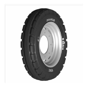 ยางรถแทรคเตอร์สำหรับงานฟาร์มแบบทึบ66DH 6.00-16สีดำ - Product Image 2