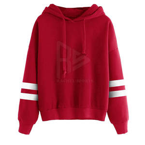 Sudaderas con capucha de alta calidad con estilo de mujer personalizadas al por mayor sudaderas con capucha de talla grande con estampado de mujer de buen material de venta superior - Product Image 1