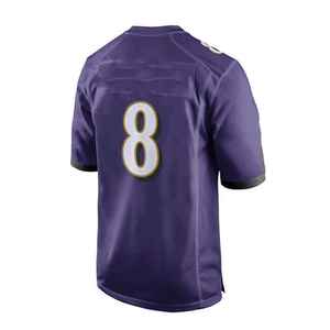 Meilleur fabricant de maillots de football américain en gros, design personnalisé, matière polyester, antibactérien, maillot de football américain - Product Image 6