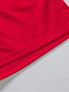 กางเกงขาสั้นลำลองสำหรับฤดูร้อนของผู้ชายที่สะดุดตาหมายเลข32และโดดเด่นพิมพ์ลายตัวอักษรชิคาโกเอวต่ำผ้าทอดีไซน์ - Product Image 3