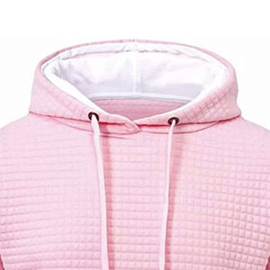 Sweat à capuche pour homme de haute qualité respirant 100% coton Streetwear avec fermeture éclair et motif imprimé pour l'hiver - Product Image 4