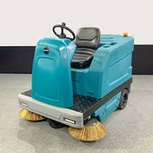 High Quality Commercial <b>Electric</b> Fuel Ride-On Floor <b>Sweeper</b> Ready for Sale with Cleaning Machine Features - Product Image 1
