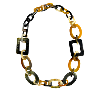 Collier de déclaration en corne de buffle Bijoux en corne de boeuf audacieux pour un look unique Collier en corne de boeuf entièrement personnalisé par artisanat de luxe - Product Image 1