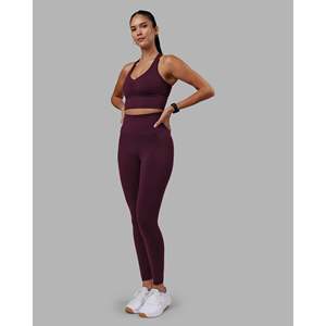 Sujetador Deportivo Largo Evoke - Estampado Cherry Lacquer, Transpirable, para Entrenamiento - Product Image 5