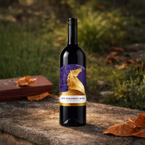 Fire Horse - Vino Rosso Semidolce |   Tempranillo e Garnacha 11% ABV 750ml |   Vino Rosso Spagnolo - Product Image 2