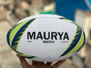 Pelota de rugby de goma sintética de alta calidad, entrenamiento deportivo profesional, fútbol de rugby en peso oficial con logotipo personalizado - Product Image 5