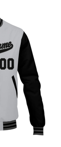 Veste de sport en laine personnalisée pour homme, respirante, coupe-vent, col montant, design tendance, logo sur le devant, patchs personnalisés - Product Image 6