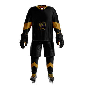 Nouveau design, uniforme de hockey sur glace pour hommes, respirant, facile à porter, top tendance, offre spéciale, uniforme de hockey sur glace avec des produits durables - Product Image 2
