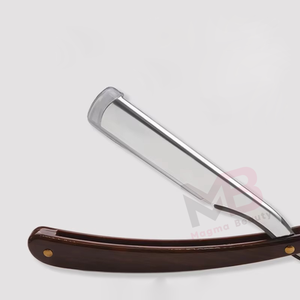 Rasoir pliant à lame droite de style ancien, lame remplaçable, spécial salons de coiffure, rasoirs pour hommes - Product Image 3