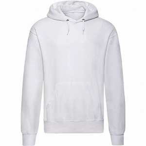 Sudaderas con Capucha 100% Algodón para Hombre, Estilo Otoñal, Diseño de Bolsillo con Etiqueta Personalizada, Corte Regular, Color Sólido, Anti-Pilling, Venta al Por Mayor - Product Image 1