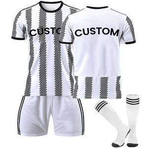 Uniformes deportivos de fútbol personalizados unisex con su propio diseño, equipo de fútbol con nombre de equipo usando técnica de sublimación - Product Image 2