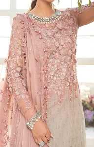 Top qualité indien et pakistanais Designer Boutique Style femmes robes de fête de mariage porter Machine broderie Salwar Kameez costumes - Product Image 6