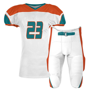 GANTS durables City Uniforme de football américain conçu avec un maillot en tissu maillé et un pantalon rembourré renforcé pour un jeu brutal et des impacts - Product Image 2