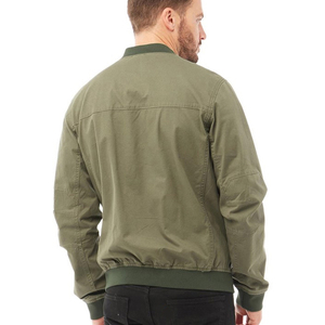 Blousons bombardiers en toile personnalisés vente en gros Streetwear d'hiver col montant à capuche écologique léger look moderne parfait - Product Image 3