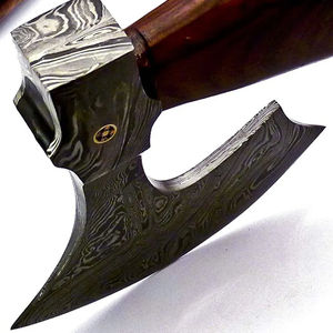 Wholesale Customized Industrial High Quality OEM ODM Service New Design Handmade Damascus Steel <b>Axe</b> Best Price <b>Wood</b> Handle - Product Image 6