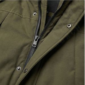 <b>Men's</b> Plus Size Jacket Coat Casual Spring Winter Windbreaker Parka Insulated Warm Outerwear Breathable Comfortable Outdoor Fit - Product Image 4