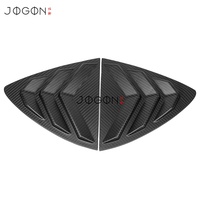 Pour Hyundai Genesis G70 IK 2017-2025 véritable Fiber de carbone arrière quart fenêtre persiennes garnitures accessoires extérieurs