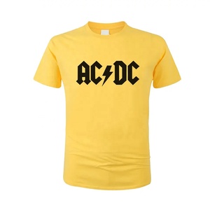 AC <span class=keywords><strong>DC</strong></span>ヘビーロックバンド<span class=keywords><strong>T</strong></span>シャツメンズプリントカジュアルコットン製<span class=keywords><strong>T</strong></span>シャツヒップホップ半袖コットントップカスタムデザインロゴプリント付き - Product Image 4