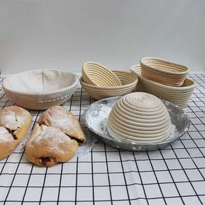 ตะกร้า Banneton ทำด้วยมือ,ตะกร้าแป้งเปรี้ยวทำด้วยมือปรับขนาดและรูปทรงได้ - Product Image 4