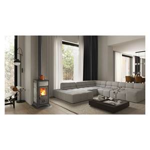 Poêle à bois GEMMA .16 7kW avec finition en pierre naturelle 5 étoiles Modèle 3001093 - Product Image 2