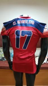 Flag 7v7 Reversible American Football Uniform Sublimation Embroidery Jersey Pant <b>Sock</b> Player Jacket Reversible - Product Image 4