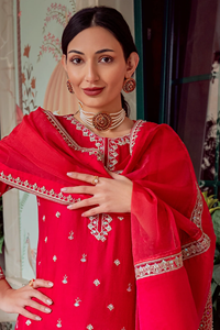 Vestido de fiesta paquistaní Salwar Kameez informal de estilo indio, vestido de fiesta paquistaní, traje de algodón para mujer, vestidos elegantes cosidos para mujer - Product Image 4