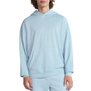 Vente en Gros de Sweats à Capuche Surdimensionnés en Coton 100% pour Hommes avec Logo Personnalisé Impression 3D en Relief Brodée Streetwear Tissu Polaire Hiver - Product Image 5