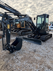 Achetez une mini-excavatrice HX48AZ de bonne qualité avec un grand contrepoids, une structure de protection contre les retournements et un bras utilitaire. - Product Image 2