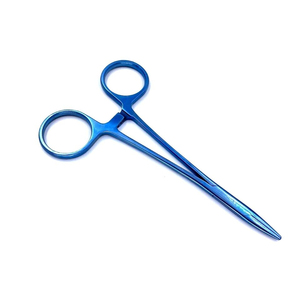 Pince hémostatique droite en titane pour chirurgie ophtalmique, instrument médical manuel réutilisable de précision - Product Image 6