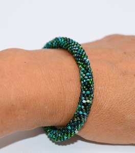 Brazalete de abeja con cuentas hecho a mano-Brazalete para mujeres y niñas - Product Image 2