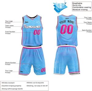 Camisetas de baloncesto personalizadas reversibles de alta calidad, camiseta atlética sin mangas de malla para hombre, uniforme de equipo personalizado - Product Image 6