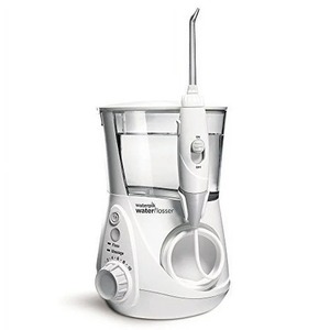 เครื่องฉีดน้ำทำความสะอาดช่องปาก Waterpik Aquarius รุ่น Professional สำหรับฟัน เหงือก รีเทนเนอร์ ดูแลสุขภาพช่องปาก ใช้พลังงานไฟฟ้า พร้อมตั้งค่าได้ 10 ระดับ - Product Image 1
