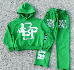 Ensemble jogging et sweat à capuche brodé rétro pour homme, style streetwear, délavé à l'acide, deux pièces, 100 % coton 300g, séchage rapide, automne - Product Image 3