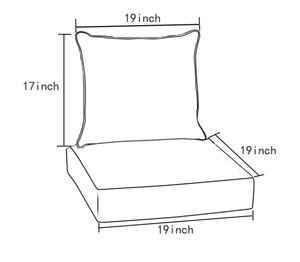 Tùy chỉnh ngoài trời Patio không thấm nước <span class=keywords><strong>sofa</strong></span> đệm mây ghế biệt thự khách sạn bãi biển tựa lưng mật độ cao miếng bọt biển Ghế đệm - Product Image 4
