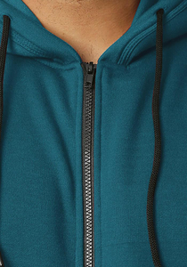 2025 Regular Fit Best Collection Sudadera con capucha con cremallera Fabricante Personalizado Peso ligero Algodón Mezclado Hombres Sudadera con capucha con cremallera completa - Product Image 3