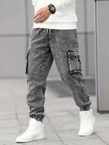 กางเกงยีนส์ขายาวสำหรับผู้ชาย, กางเกงยีนส์ผ้าแห้งเร็วสวมใส่สบายสำหรับผู้ชายแฟชั่นใหม่ - Product Image 3